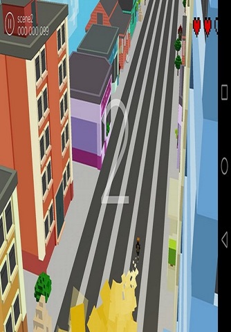 Blocky Runner 3D screenshot 2