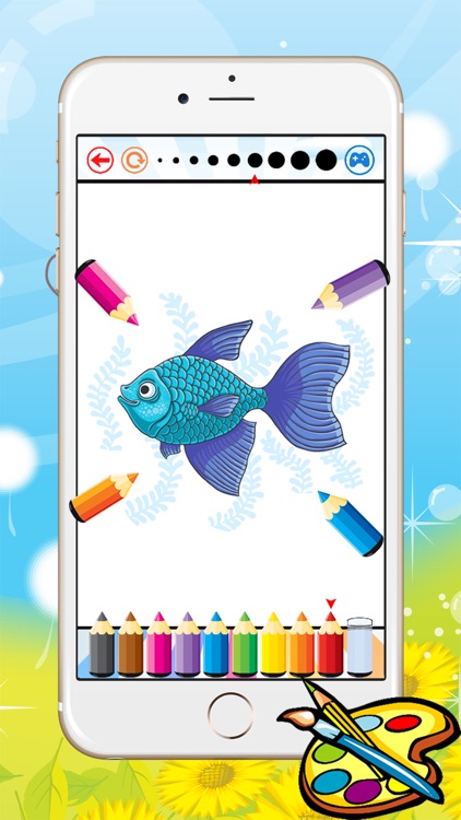 Animal Coloring Book - Drawing for kid free game, Paint and color games HD for good kid screenshot-3