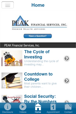 PEAK Financial Services, Inc. screenshot 2