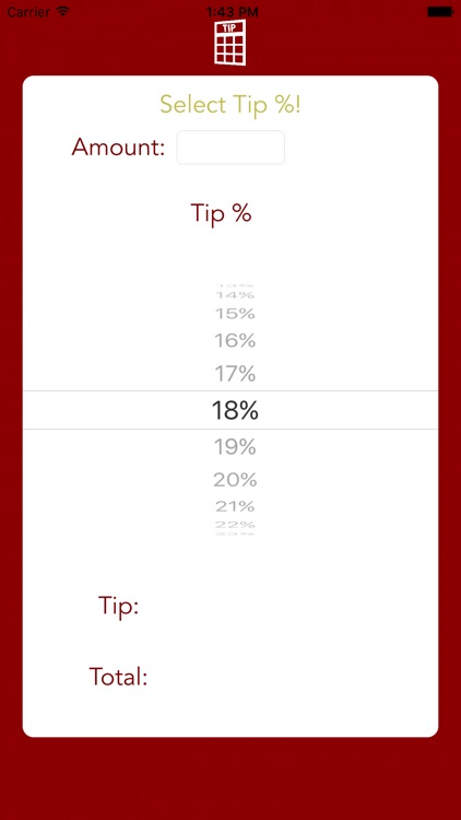 Tip Calc - Simple Tip Calculator