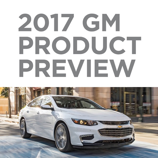 GM Fleet 2017 Product Preview iOS App
