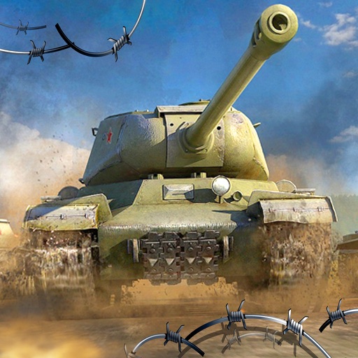 War of Big Iron Tank hero- Brave Army force warzone warriors icon