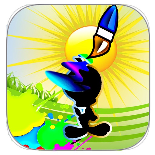 Coloring Game For Kids Tweety Bird Free Edition iOS App