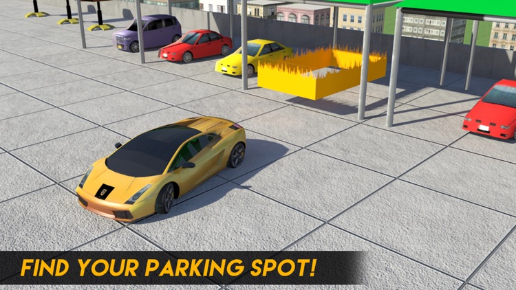 Multi-Level Sports Car Parking Simulator 2: Auto Paint Garage & Real Driving Game screenshot-4