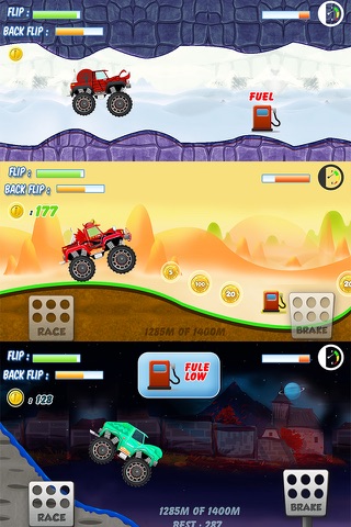 4x4 Monster Truck Jam 2016 - Tractor Destruction in Uphill Rocky Mountains screenshot 2