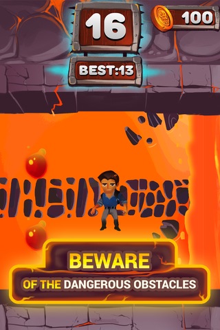 Lava Swipe Escape - Can You Go Switchy Combo Slip Tap Spinny Ingress Leveled Arrow Dab? screenshot 2