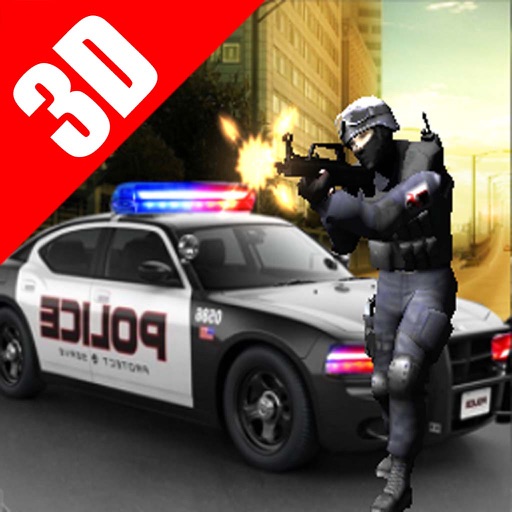 Trials Crime City : Police Blitz Brigade Frontier Shooting icon