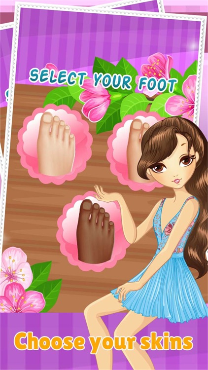 Toe Nail Spa Salon Beautiful Princess Girls - Makeover And Games Dressup Nails Art & Polish
