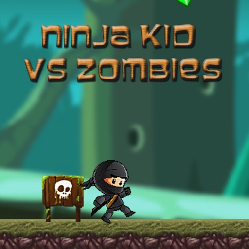 Ninja Kid Vs Zombies Adventure icon