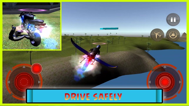 Flying Motorcycle Simulator Pro(圖2)-速報App