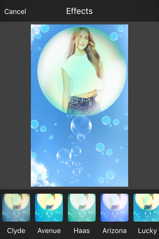 Bubble Photo Frame screenshot 3