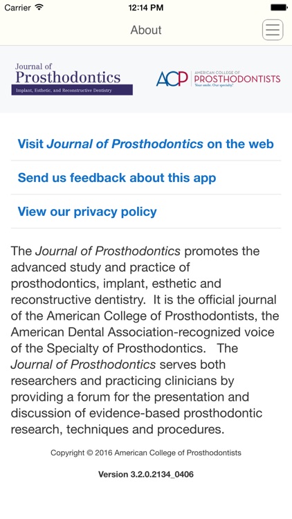 Journal of Prosthodontics