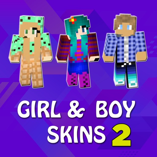 PE New Girls & Boys Skins for Minecraft Game icon