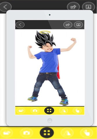 Super Saiyan Camera Suit : latest And New Photo Montage With Own Photo Or Camera pro screenshot 2