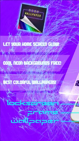 Game screenshot Neon Wallpapers HD Free – Create the Best Lock Screen Theme and Custom Glow.ing Backgrounds mod apk