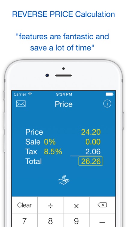 Sales Tax, Discount Calculator, Tip and Price Shopping Calculator screenshot-4