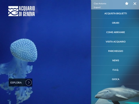 Acquario di Genova for iPad screenshot 3