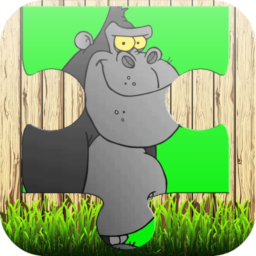 Cute Animal Jigsaw Puzzles –  Magic Amazing HD Puzzle Game Free for Kids and Toddler Learning Games Icon