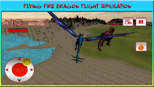 Flying Dragon Warrior Attack Pro – Monster vs Dinosaur Fight(圖2)-速報App