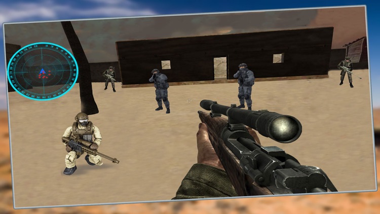 Commandos Operation in Desert Pro - 3d Army shoot games