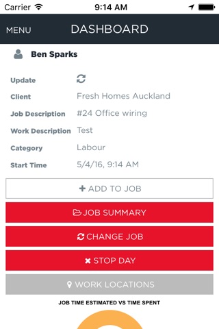 Adfile Job Management Software screenshot 2