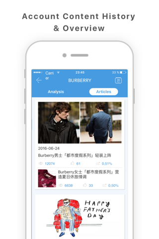 CURIO EYE for WeChat - Official Account Monitor screenshot 2
