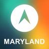 Maryland, USA Offline GPS : Car Navigation