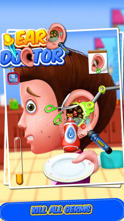 Ear Surgery - Ear treatment doctor and crazy surgery and spa game screenshot-3