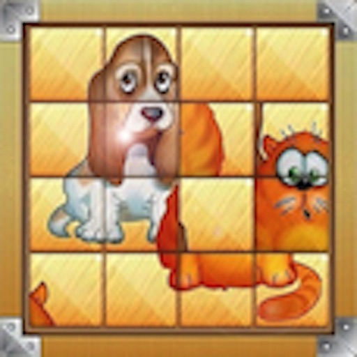 SlidingPuzzle-Free Slide 'em Free addictive Tile Puzzle Game! icon