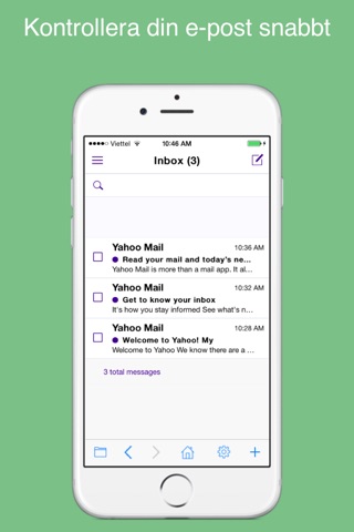 Safe web for Yahoo: secure and easy email mobile app with passcode. screenshot 3