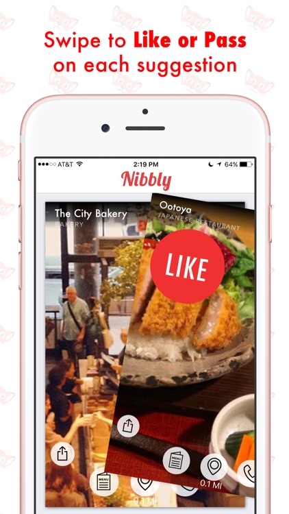 Nibbly: Discover Restaurants Near Me