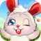 Funny Wild Rabbit in Carrot Stealer Tap Games