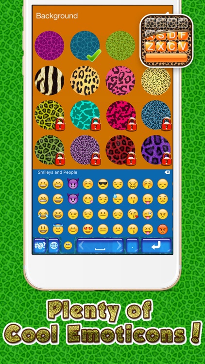 Cheetah Keyboard Skins for iPhone – Animal Print Design.s and Custom Themes Free screenshot-4