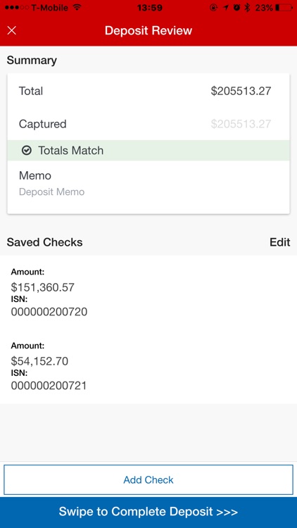 KeyNavigator Mobile Deposit