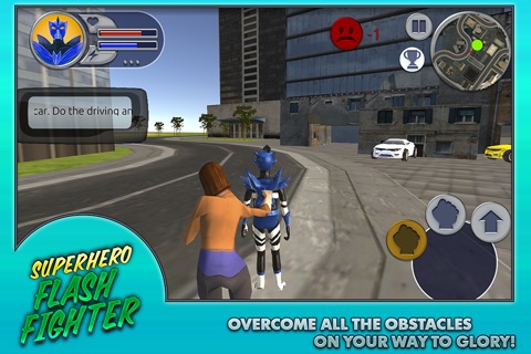 Superhero: Flash Fighter Pro screenshot 3