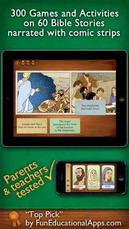 Game screenshot Children's Bible Games for Kids, Family and School apk