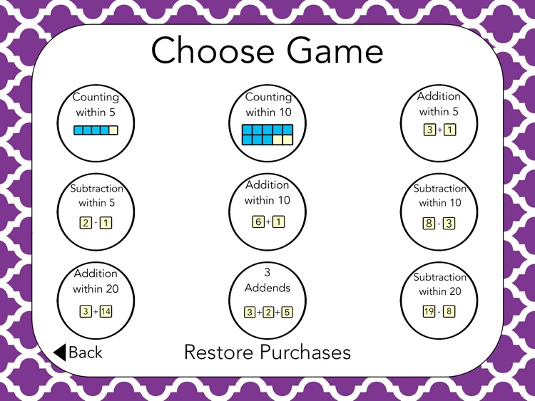 Addition & Subtraction Boxes