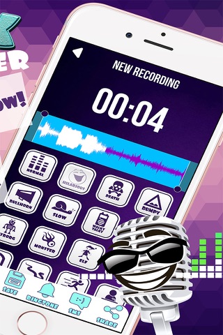 Prank Voice Modifier Free – Funny Sound Changer and Audio Record.er with Cool Effects screenshot 2