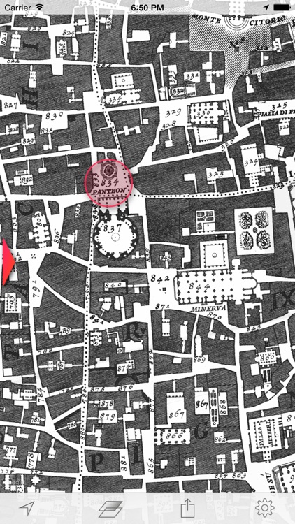 Nolli - Navigate 18th century Rome screenshot-4