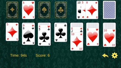 Solitaire Euchre card game - The retro classic style with 52 cards 1.1 IOS -