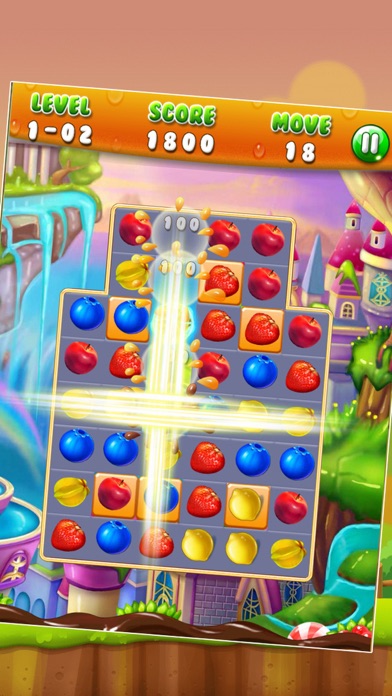 SWEET FRUIT SPLASH 2016 1.0 IOS GAME GIẢI TRÍ SWEET FRUIT SPLASH 2016 1.0 IOS