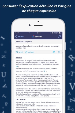 Expressio, le dictionnaire des expressions françaises screenshot 2