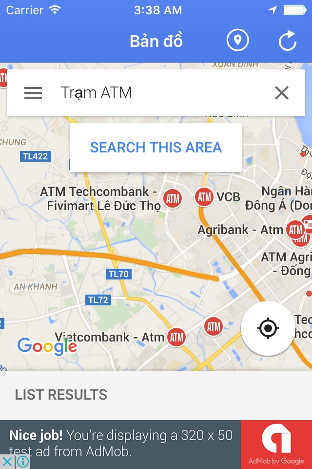 Bản đồ VN for Google Map - Bản đồ Việt Nam, Hồ Chí Minh, Hà Nội, chỉ dẫn đường & địa điểm như here screenshot 2