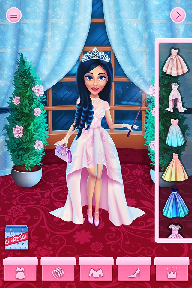 Princess Dress Up - Choose Fashionable Outfit for Beauty Models screenshot 4