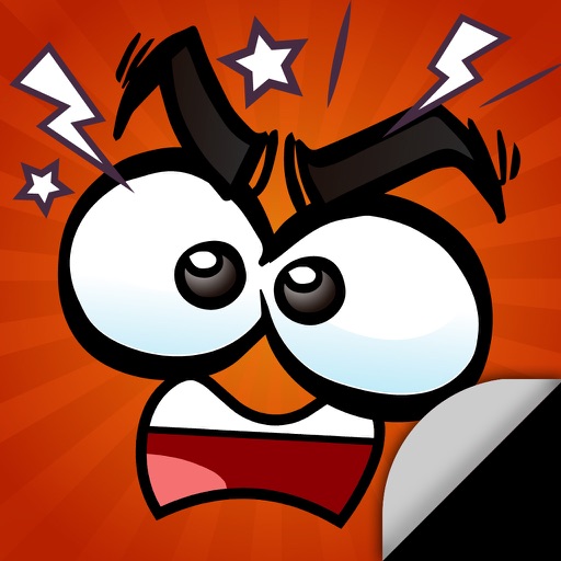 Angry Face Maker Comic Sticker App icon