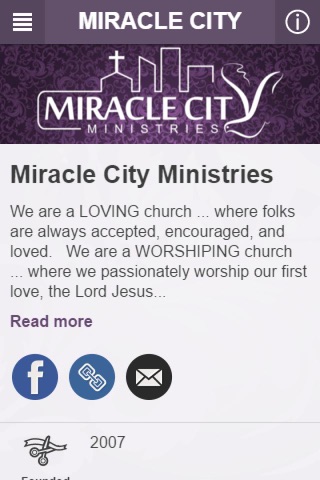 Miracle City Ministries screenshot 2