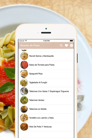 Recetas de Pastas screenshot 2