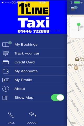 1st Line Taxis screenshot 2