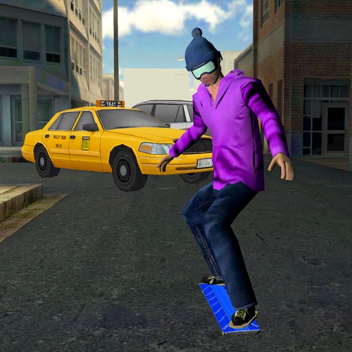 City Skateboard Racing : eXtreme Urban Street Skater - PRO Game icon