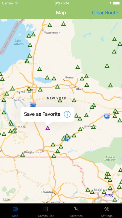 New York – Camping & RV spots